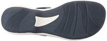 Load image into Gallery viewer, Clarks Women's Brinkley Lonna Slide Sandal, Navy, 9 M US