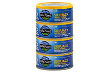Load image into Gallery viewer, Wild Planet Skipjack Wild Tuna, Sea Salt, Keto and Paleo, 3rd Party Mercury Tested, 5 Ounce (Pack of 4)
