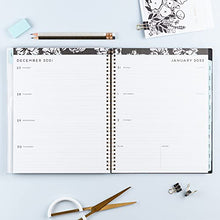 Load image into Gallery viewer, Blue Sky 2022 Weekly & Monthly Planner, 8.5" x 11", Flexible Cover, Wirebound, Baccara Dark (110211-22)