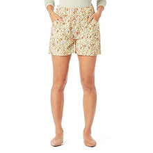 Load image into Gallery viewer, Signature by Levi Strauss & Co. Gold Label Women's Size Pull On A-Line Shorts (Standard and Plus), (New) Daisy Calico, XX-Large