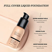 Load image into Gallery viewer, Mushroom Head Air Cushion CC Cream & Foundation, Foundation Brush Powder Brush, Moisturizing Matte Oil Control Concealer, Bright Makeup Base, Long Lasting Liquid Foundation(Nude #103)