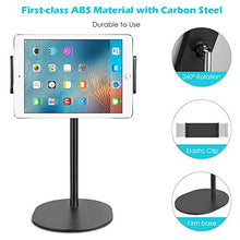 Load image into Gallery viewer, EICAUS Cell Phone Holder&Tablet Stand for Desk, 360 ̐ Rotating, Compatible with 5.5’’ to 11’’Screen Phones, iPad, Kindle, ipad & iPhone Stands and Holders, Adjustable Phone Holder from 5.5’’ to 8.5’’
