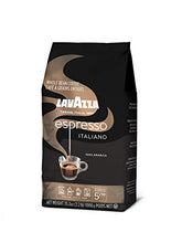 Load image into Gallery viewer, Lavazza Espresso Italiano Whole Bean Coffee Blend, Medium Roast, 2.2 Pound Bag (Packaging May Vary) Authentic Italian, Blended And Roasted in Italy, Non GMO, 100% Arabica, Rich bodied