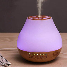 Load image into Gallery viewer, CWH&WEN Cool Mist Humidifiers,400Ml Essential Oil Diffuser for Aromatherapy, Aroma Diffusers Cool Mist Humidifiers with Waterless Auto Shut Off for Yoga, Office, Spa, Bedroom, Baby Room,Brown