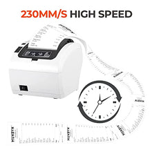 Load image into Gallery viewer, MUNBYN Receipt Printer, Thermal Receipt Printer Works with Windows Mac Chromebook Linux Cash Drawer, USB/Ethernet Port 80mm Printer for POS, High-Speed Auto-Cutter Wall Mount, ESC/POS, ITPP047
