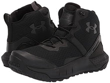 Load image into Gallery viewer, Under Armour mens Micro G Valsetz Zip Mid Military and Tactical Boot, Black (001 Black, 10.5 US