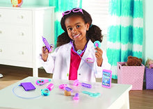 Load image into Gallery viewer, Learning Resources Pretend and Play Doctor Kit - 19 Piece Set, Ages 3+ Doctor Kit for Kids, Pink Doctor Costume, Toy Medical Kit, Toddler Social Emotional Learning Toys