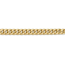 Load image into Gallery viewer, 14k Yellow Gold 6mm Miami Cuban Chain Necklace 18 Inch Pendant Charm Curb Fine Jewelry For Women Gifts For Her