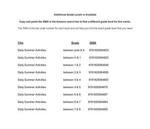 Load image into Gallery viewer, Evan-Moor Daily Summer Activities, Grade 7-8