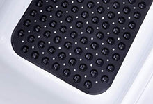 Load image into Gallery viewer, SlipX Solutions Extra Long Bath Tub & Shower Mat 39x16, Wet Floor Non-Slip for Elderly & Kids Bathroom, Longer Than Standard Bathtub Mats, 200 Suction Cups, Drain Holes, Machine Washable, Light Blue