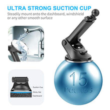Load image into Gallery viewer, Suction Cup Car Phone Holder Mount, Dashboard/Windshield/Window Phone Holder for Car with Ultra Sticky Gel Pad, Compatible With iPhone, Samsung, 4-6.8 Inch Cell Phones, Thick Case & Big Phone Friendly
