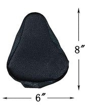 Load image into Gallery viewer, MI0512 Soft Wide Premium Kids Bike Saddle Gel Seat Cushion Cover,8"x6"Small Bicycle Saddle Breathable Pad(Black)
