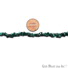 Load image into Gallery viewer, GemmartUSA Malachite Chip Beads Natural Stone Beads 1 Strand 34 Inch Jewelry Making Supplies