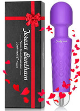 Load image into Gallery viewer, Powerful Vibrator Adult Sensory Toys,Mini Viberate Wand Massager with 20 Vibration Modes,Whisper Quiet,Waterproof,Handheld, Cordless Dildo,Sex Toys Accessories for Women Couples Pleasure(Purple)