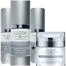 Load image into Gallery viewer, Anti Aging Serum 4-Pack for Face - Vitamin C Serum, Retinol Moisturizer with Hyaluronic Acid – Full Face Skin Car Regimen