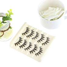 Load image into Gallery viewer, Okdeals 5 Pairs/set Trendy Women False Eyelashes Japanese Style Makeup Long Thick Eyelash Extension Beauty Cosmetic Tools