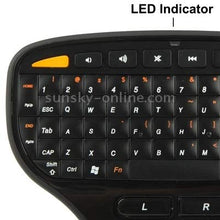 Load image into Gallery viewer, XIAOMIN 2.4GHz Mini Wireless Keyboard with Touchpad& USB Mini Receiver, Size: 137 x 125 x 28mm Durable