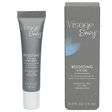 Load image into Gallery viewer, Visage Envy Boosting Eye Gel, Eye Serum to Minimize Puffiness & Dark Circles - Anti-Wrinkle Gel Infused with Caffeine and Cactus Extract - Lightweight Formula for Instant Hydration - 0.5 Ounce