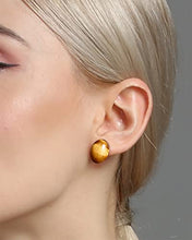 Load image into Gallery viewer, Jewever Tiger Eye Gemstone 925 Sterling Silver Earrings for Women Stud Mens Earrings Stud Healing Crystals Jewellery for Women