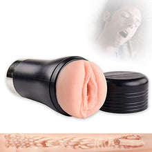 Load image into Gallery viewer, 3D Delûxe P'ôçkêt P'ûššy P'ûššyfoot Deluxe Cup Tight D-e-ep T'hroat O'r^al Cup Lifelike Pocket Pussyfoot for Men Pleasure Toy Sèxy Underwear for Men Deluxe Sexyy Adullt Toys Tshirt - Black