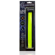 Load image into Gallery viewer, LED Reflective Belt - USB Rechargeable - High Visibility Gear for Running, Walking & Cycling - Fits Women, Men & Kids - Fully Adjustable & Lightweight - Safer Than a Reflective Vest - Green, Red, Blue