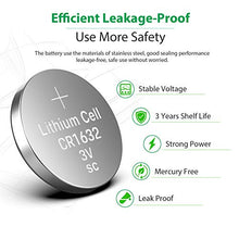 Load image into Gallery viewer, LiCB 10 Pack CR1632 3V Lithium Battery CR 1632