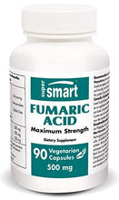Load image into Gallery viewer, Supersmart - Fumaric Acid 500 mg - May Help to Reduce Patches of Peeling Skin - Anti Inflammatory Supplement | Non-GMO & Gluten Free - 90 Vegetarian Capsules