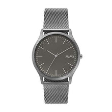 Load image into Gallery viewer, Skagen Men's Jorn Quartz Analog Stainless Steel and Stainless Steel Mesh Watch, Color: Grey (Model: SKW6553)