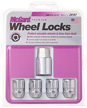 Load image into Gallery viewer, McGard 24157 Chrome Cone Seat Wheel Locks (M12 x 1.5 Thread Size) - Set of 4
