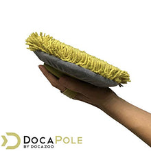 Load image into Gallery viewer, DocaPole Wall Duster | Chenille Microfiber Cleaning Head | for Use by Hand or with an Extension Pole | High Reach Duster for Walls and High Ceilings | Washable Cleaning Cloth (Pole NOT Included)