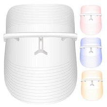Load image into Gallery viewer, 3 Color Facial-Mask, Portable and light Face-Mask, Photon-Face Skin Care Device Use USB Rechargeable(3 Colors Rechargeable)