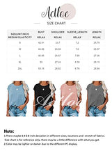 Load image into Gallery viewer, Actloe Womens Summer Tops Short Sleeve Tee Shirts Casual Loose Batwing Sleeve Shirt Top with Pocket Small D Star White