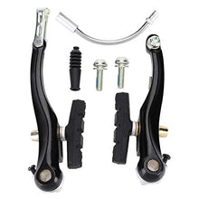 Load image into Gallery viewer, Bicycle Brake Set, Aluminium Alloy V Shape Dual-Pivot Mountain Bike Calipers Set Bike Brake Accessory