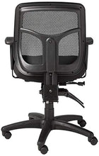 Load image into Gallery viewer, Eurotech Seating Apollo Multi function Swivel Chair with Seat Slider, Black