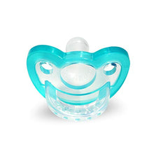 Load image into Gallery viewer, RaZbaby JollyPop Baby Pacifier Plus, 3m+, Teal, Double Pack