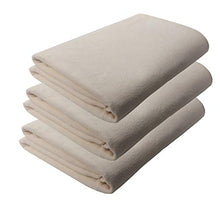 Load image into Gallery viewer, Chamois Cloth for car Drying Towel Real Leather Super Absorbent Fast Drying Natural Chamois Car Wash Cloth Accessory S M L (3 Pack)