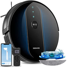 Load image into Gallery viewer, Robot Vacuum,Deenkee Wi-Fi/App/Alexa Robot Vacuum Cleaner and Mop 2000Pa Suction for Pet Hair,Hard Floors,Carpets(160 Mins Runtime,6 Cleaning Mode,Smart Navigation & Mapping,Self-Charging,Thin,Quiet)