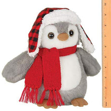 Load image into Gallery viewer, Bearington Cappy Plush Penguin Stuffed Animal with Hat and Scarf, 9.5 Inches