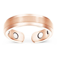 Load image into Gallery viewer, Elegant Titanium Magnetic Therapy Ring Pain Relief for Arthritis and Carpal Tunnel
