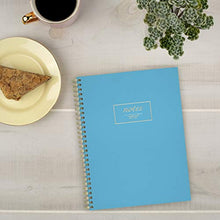 Load image into Gallery viewer, Mead Cambridge Meeting Notebook, Journal, 9-1/2" x 6-5/8 ", Legal Ruled, 80 Twinwire Sheets, Notetaking, Teal (49587)