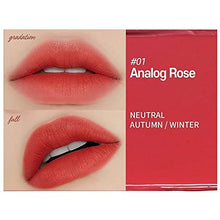 Load image into Gallery viewer, ETUDE Fixing Tint #01 Analog Rose | Long Lasting High Pigmented Liquid Lipstick |Waterproof Lightweight Matte Finish Lip Stain| Full Coverage