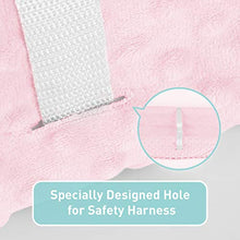 Load image into Gallery viewer, Babebay Changing Pad Cover - Ultra Soft Minky Dots Plush Changing Table Covers Breathable Changing Table Sheets Wipeable Changing Pad Covers Suit for Baby Boy and Baby Girl (Pink & Lt Gray)
