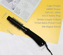 Load image into Gallery viewer, One-Step Hair Dryer & Volumizer Hot Air Brush, 3-in-1 Hair Dryer Brush Styler for Straightening, Curling, Salon Negative Ion Ceramic Lightweight Blow Dryers Straightener Curl Volume Hair Brush