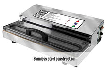 Load image into Gallery viewer, Weston Pro-2300 Commercial Grade Stainless Steel Vacuum Sealer (65-0201), Double Piston Pump, Pro-2300 (Stainless Steel)