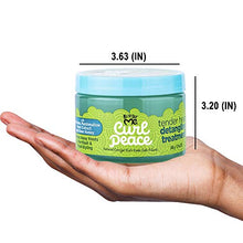 Load image into Gallery viewer, Just for Me Curl Peace Tender Head Detangling Treatment (3 Pack) - Rinses Away Knots, Pre-Wash, Post-Styling, Contains No Parabens, Sulfates, Mineral Oil, Petrolatum, or Animal Testing, 12 oz