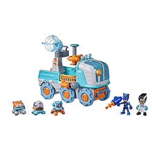 Load image into Gallery viewer, PJ Masks Romeo Bot Builder Preschool Toy, 2-in-1 Romeo Vehicle and Robot Factory Playset with Lights and Sounds for Kids Ages 3 and Up