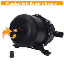 Load image into Gallery viewer, Lucosobie Pre-Pressurized Accumulator Tank, 8.54”x 5.4”x 4.72”, RV Accumulator Tank, Sturdy and Easy to Install, Black