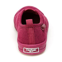 Load image into Gallery viewer, OshKosh B'Gosh Girls Lita Slip-On Shoe, Burgundy, 11 Little Kid