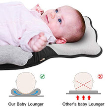 Load image into Gallery viewer, OTTOLIVES Portable Baby Bed Head Support Pillow Newborn Lounger Babies Bed Mattress Nest for Baby Sleep Positioning Removable Easy Cleaning Sleeping Lounger