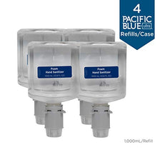 Load image into Gallery viewer, Pacific Blue Ultra E3-Rated Foam Hand Sanitizer Dispenser Refill by GP PRO (Georgia-Pacific), Dye and Fragrance Free, 43335, 1,000 mL Per Bottle, 4 Bottles Per Case